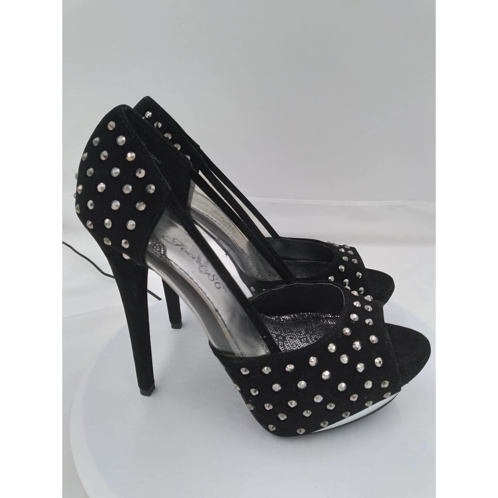 NIB Society 86 Baha open toe 5 1/2" spike size 7.5